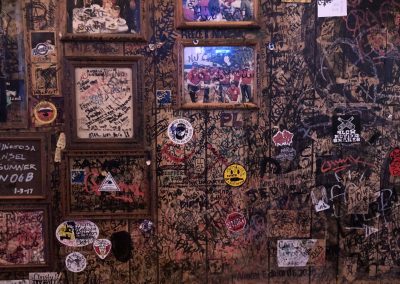 Adair's Saloon - Dallas Dive Bar - Graffiti Wall