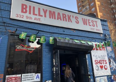 Billymark's West - New York Dive Bar - Outside