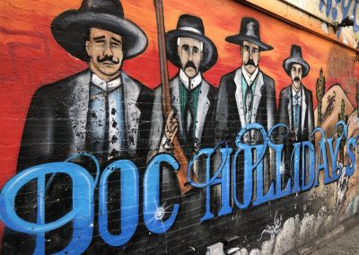 Doc Holliday's - New York Dive Bar - Outside Mural