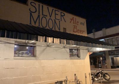 Silver Moon Saloon - Winston-Salem Dive Bar - Outside Sign