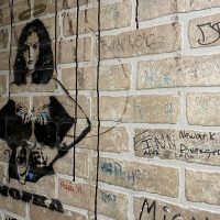 High Beck Tavern - Columbus Dive Bar - Wonder Woman Graffiti