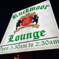 Ruckmoor Lounge - Columbus Dive Bar - Sign
