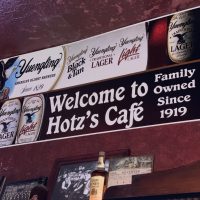 Hotz Cafe - Cleveland Dive Bar - Sign