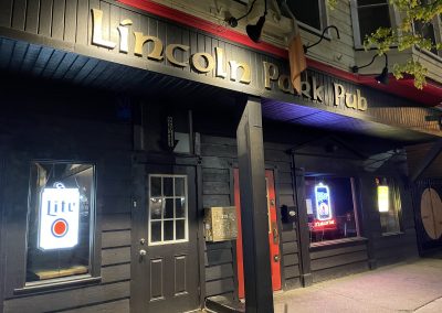 Lincoln Park Pub - Cleveland Dive Bar - Outside Sign