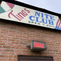 Tina's Nite Club - Cleveland Dive Bar - Sign