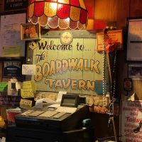 Boardwalk Tavern - St. Pete Dive Bar - Sign