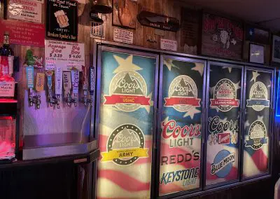 Broken Spoke Lounge - Amarillo Dive Bar - Beer Cooler