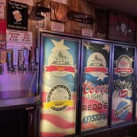 Broken Spoke Lounge - Amarillo Dive Bar - Beer Cooler