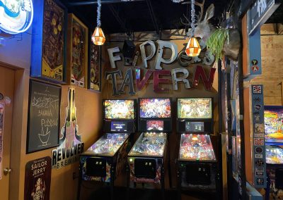 Flippers Tavern - Lubbock Dive Bar - Pinball Machines