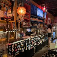 Flippers Tavern - Lubbock Dive Bar - Bar Area