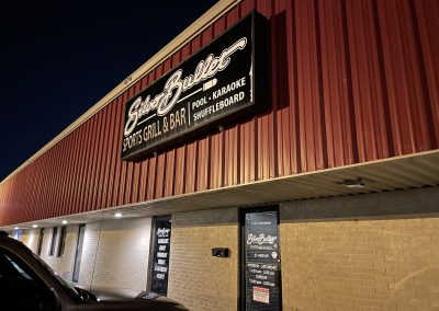 The Silver Bullet - Lubbock Dive Bar - Sign