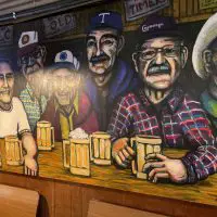 GoldenLight Cafe - Amarillo Dive Bar - Mural