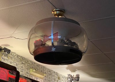 Pub 27 - Cheboygan Dive Bar - Budweiser Lamp