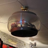 Pub 27 - Cheboygan Dive Bar - Budweiser Lamp