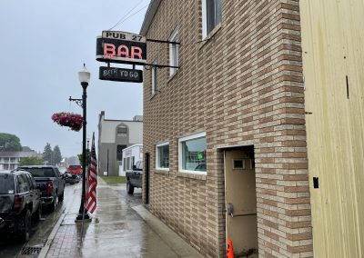 Pub 27 - Cheboygan Dive Bar - Outside Sign