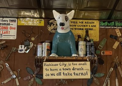 Keyhole Bar - Mackinaw City Dive Bar - Spuds Mackenzie