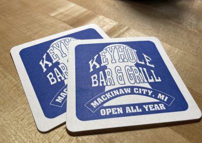 Keyhole Bar - Mackinaw City Dive Bar - Coasters
