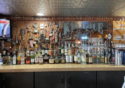 Keyhole Bar - Mackinaw City Dive Bar - Back Bar