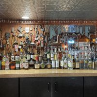 Keyhole Bar - Mackinaw City Dive Bar - Back Bar