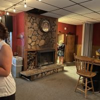Betty's Bar - Columbus Dive Bar - Fireplace