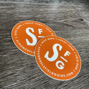 Scoundrel's Field Guide - Sticker Two Pack