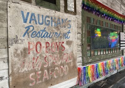 Vaughan's Lounge - New Orleans Dive Bar - Vintage Sign