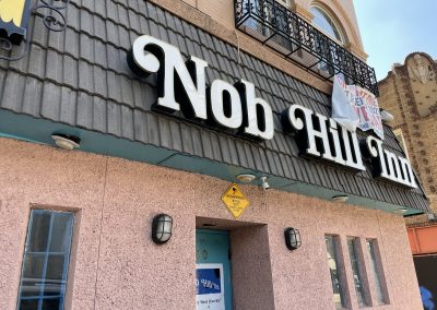 Nob Hill Inn - Denver Dive Bar - Sign