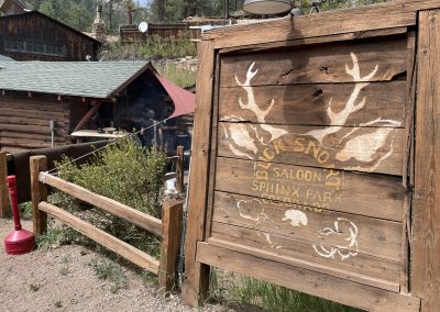 Bucksnort Saloon - Colorado Dive Bar - Wooden Sign