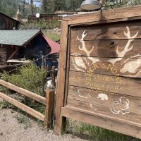 Bucksnort Saloon - Colorado Dive Bar - Wooden Sign