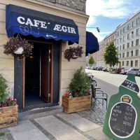 Cafe Aegir - Copenhagen Dive Bar - Front Door