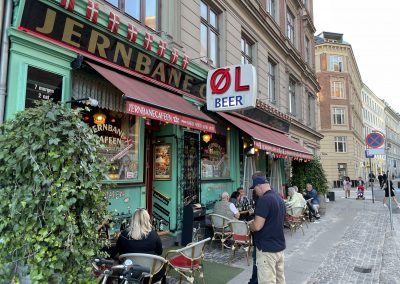 Jernbanecafeen - Copenhagen Dive Bar - Front Door