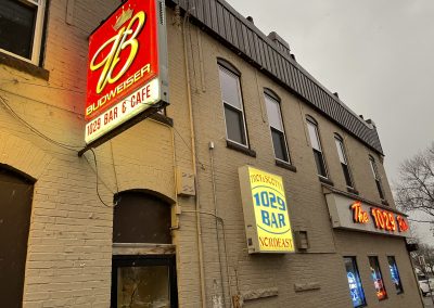 The 1029 Bar - Minneapolis Neighborhood Dive Bar - Side Signs