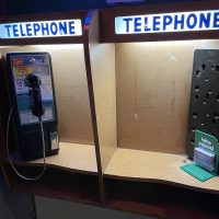 Tony Jaros River Garden - Minneapolis Dive Bar - Phone Booth