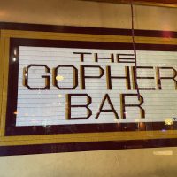 Gopher Bar - Minneapolis St. Paul Dive Bar - Inside Sign