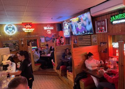 Moose Bar & Grill - Minneapolis Dive Bar - Booth Seating