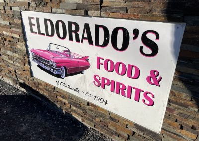 Eldorado's Food & Spirits - Columbus Dive Bar - Outdoor Sign