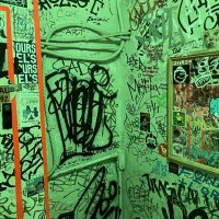 Burger Bar - Asheville Dive Bar - Bathroom Graffiti