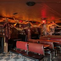 The Double Crown - Asheville Dive Bar - Booth Seating
