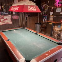 Fireplace Lounge - Dallas Dive Bar - Pool Table