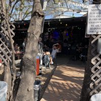 The Grapevine Bar - Dallas Dive Bar - Back Patio