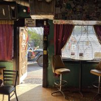 The Grapevine Bar - Dallas Dive Bar - Front Window