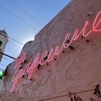 The Grapevine Bar - Dallas Dive Bar - Pink Neon