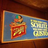Lee Harvey's - Dallas Dive Bar - Vintage Schlitz Sign