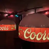 Lee Harvey's - Dallas Dive Bar - Vintage Coors Lamp