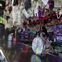 Reno's Chop Shop Saloon - Dallas Dive Bar - Bar Counter
