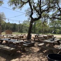 Devil's Backbone Tavern - Texas Dive Bar - Picnic Tables