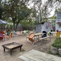 Riley's Tavern - New Braunfels Texas Dive Bar - Backyard