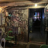 International Bar - New York Dive Bar - Graffiti Door