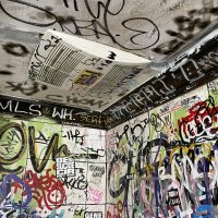 International Bar - New York Dive Bar - Bathroom Graffiti