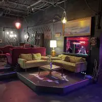 Bang Bang Bar - San Antonio Dive Bar - Couch Seating